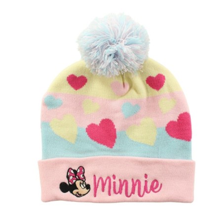 Bonnet avec pompon Minnie Fille