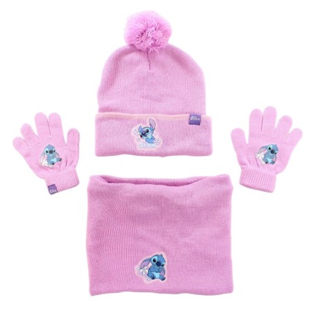 Bonnet gant snood Lilo & Stitch