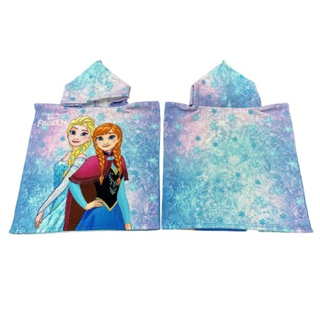 Poncho Fille La Reine des Neiges