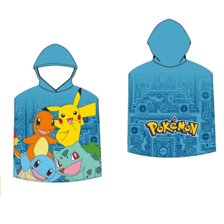 Poncho Garçon Pokemon