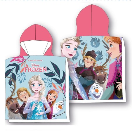 Poncho Fille La Reine des Neiges