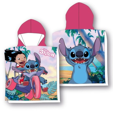 Poncho Fille Lilo & Stitch