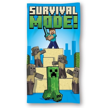 Serviette Garçon Minecraft