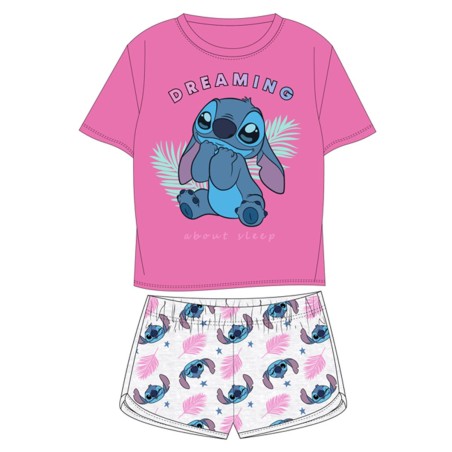 Ensemble 2 pièces Pyjama Fille Lilo & Stitch