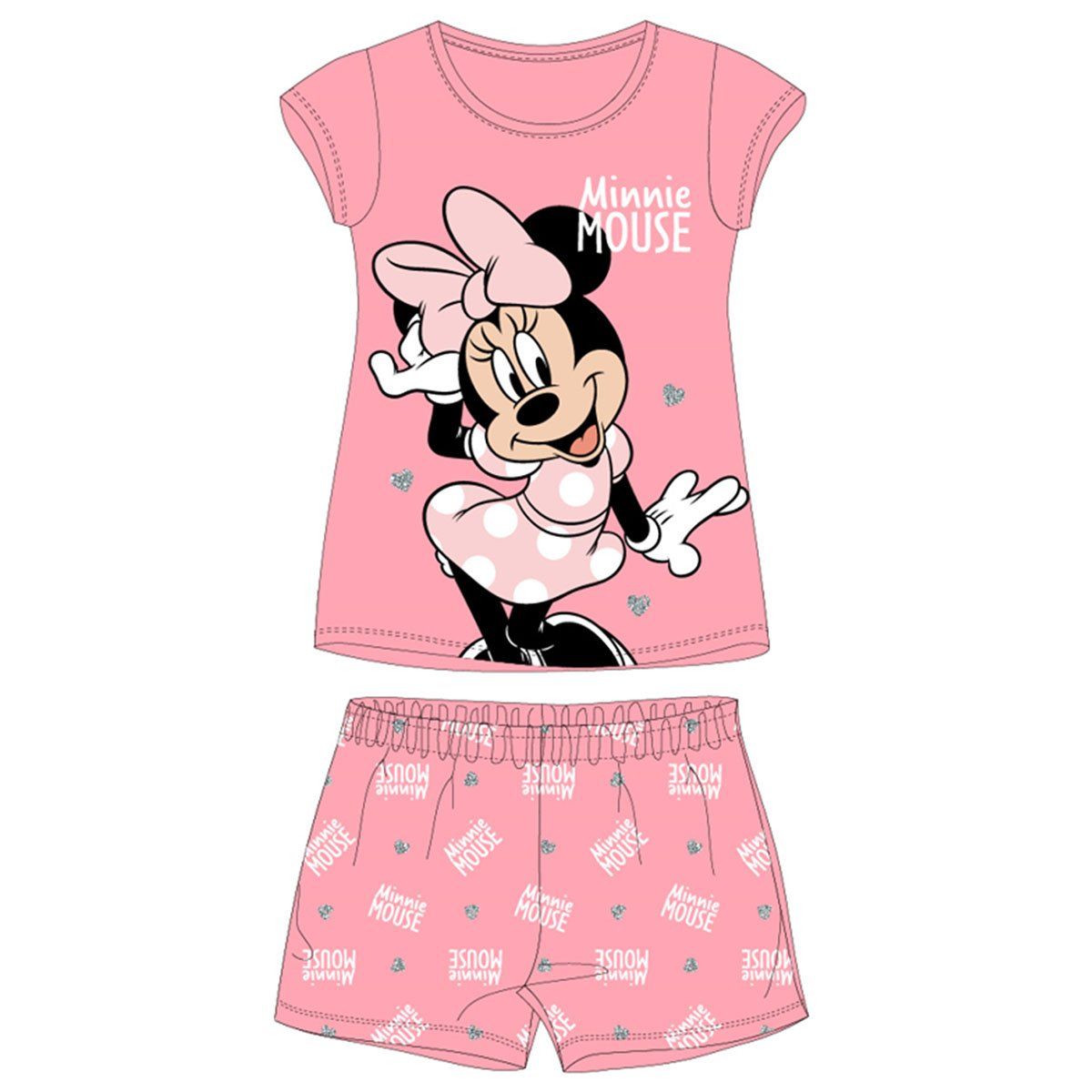 Ensemble 2 pièces Pyjama Fille Minnie