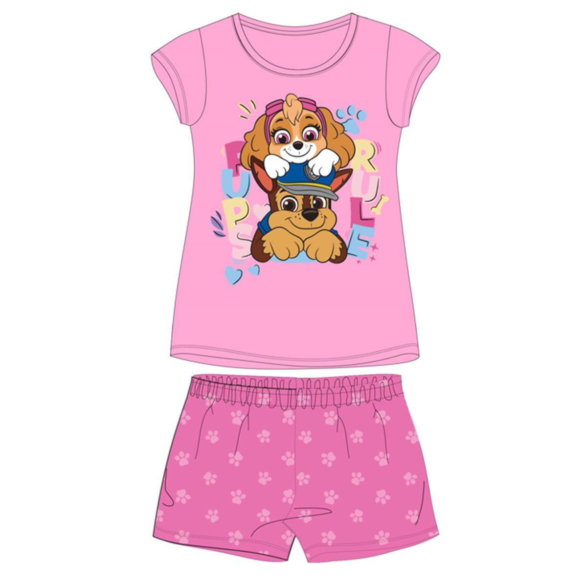 Ensemble 2 pièces Pyjama Fille Paw Patrol