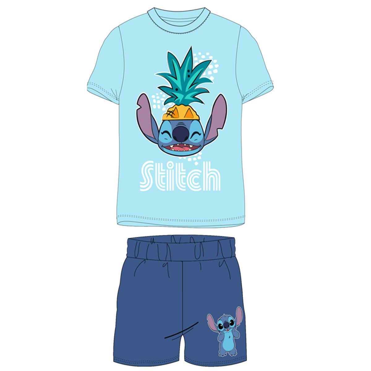 Ensemble 2 pièces Pyjama Garçon Lilo & Stitch