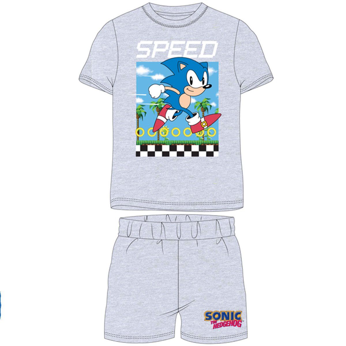 Ensemble 2 pièces Pyjama Garçon Sonic