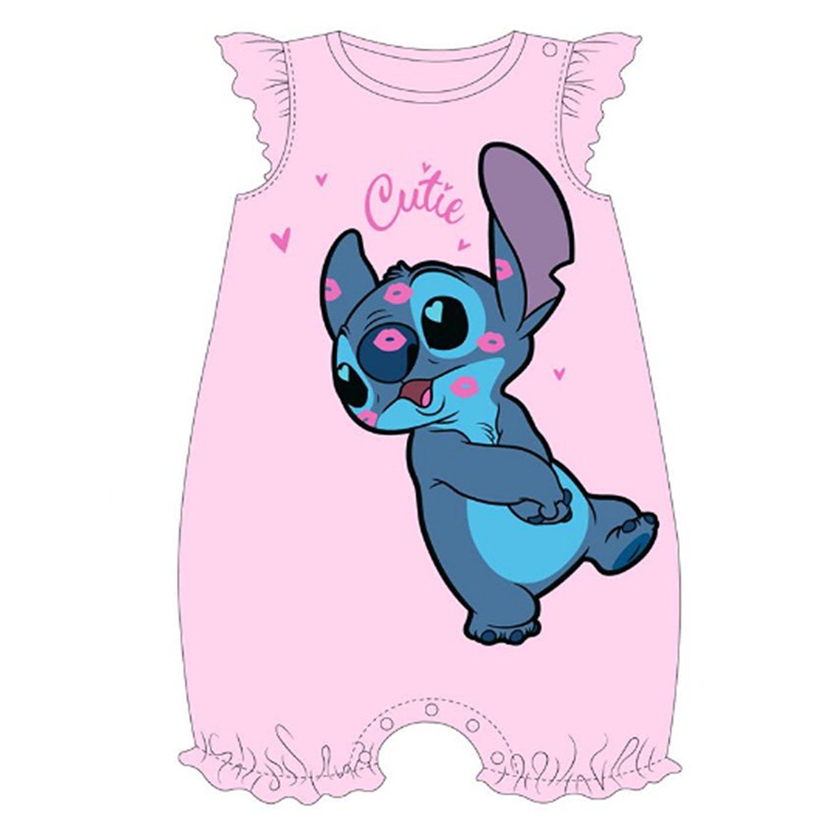 Combishort Bébé Fille Lilo & Stitch