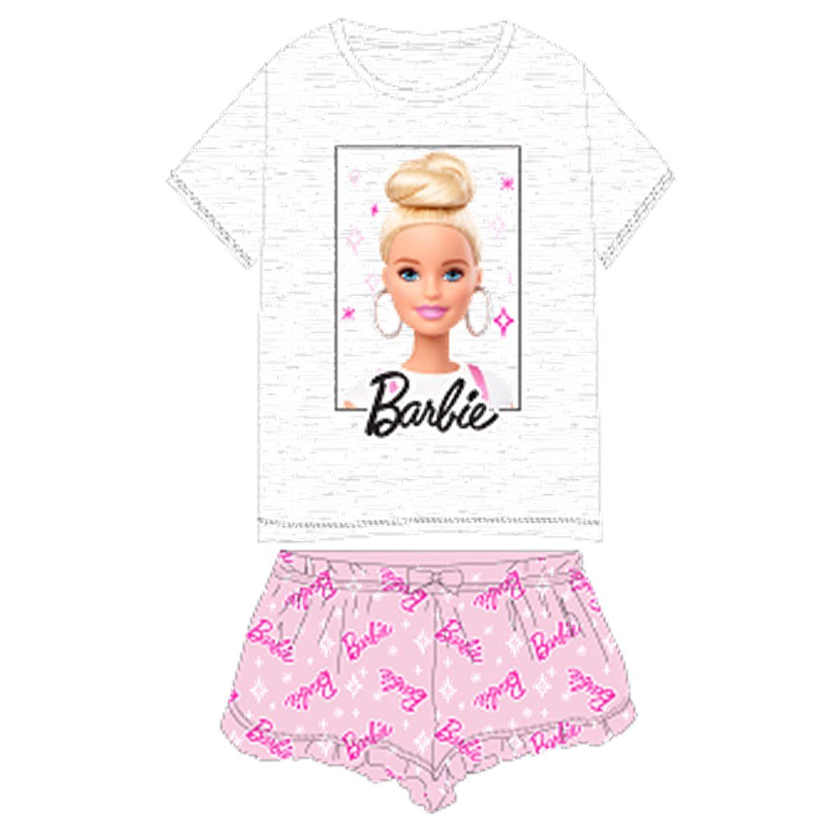 Ensemble 2 pièces Pyjama Fille Barbie