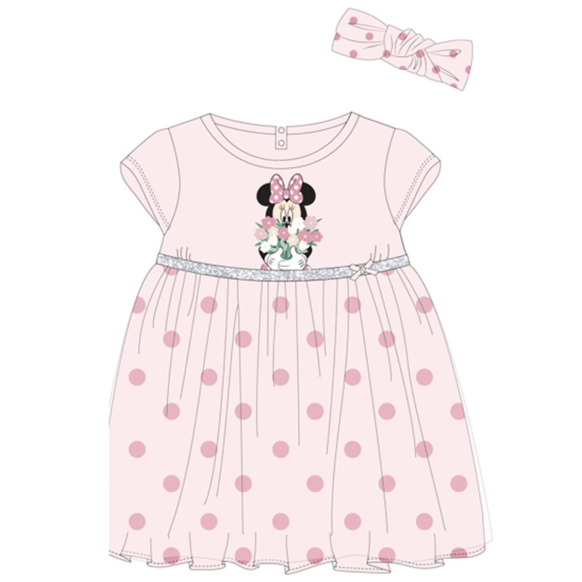 Robe Bébé Fille Minnie