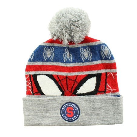 Bonnet avec pompon Spiderman Garçon