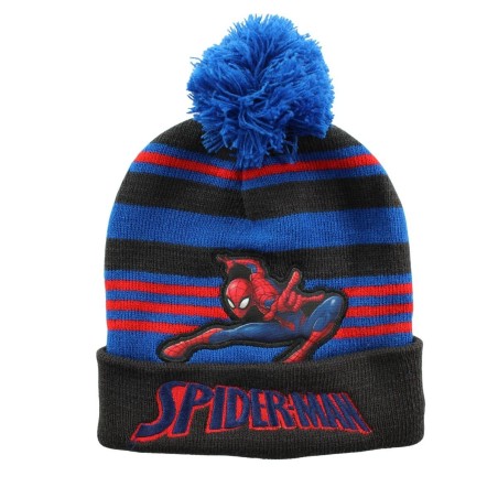 Bonnet avec pompon Spiderman Garçon