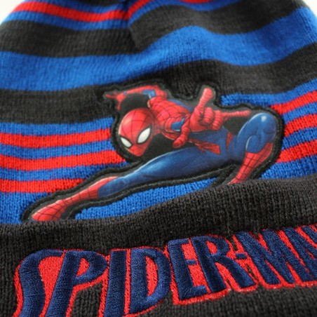 Bonnet avec pompon Spiderman Garçon