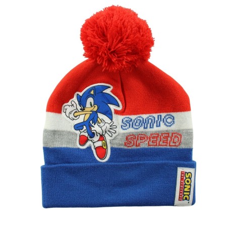 Bonnet avec pompon Sonic Garçon