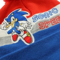 Bonnet avec pompon Sonic Garçon