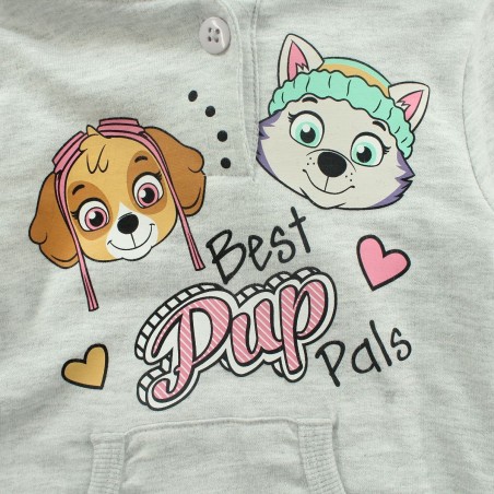 Robe bebe polaire Paw Patrol Fille