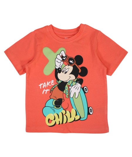 T-shirt manches courtes Garçon Mickey